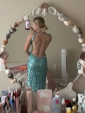 Sherri hill 54912 blue